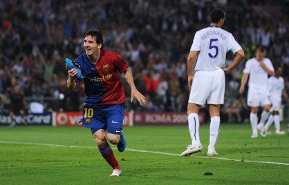 Lionel Messi in 2009